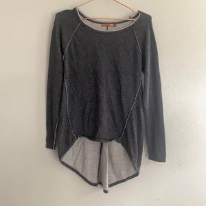 Belldini Grey Button Back Top - S